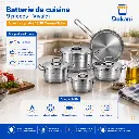 Batterie De Cuisine En Inox 1810-Vivaldi- 9 Pièces - Argent (5).webp