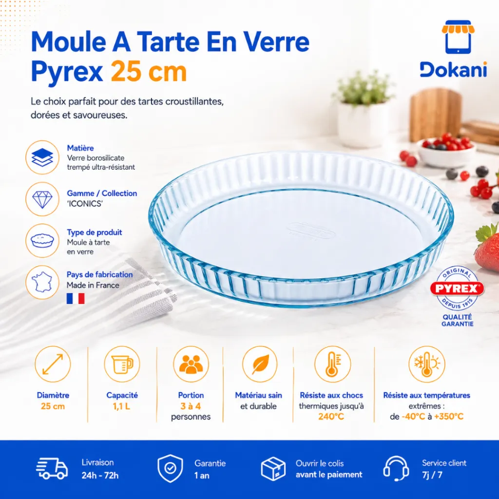 Moule A Tarte En Verre Pyrex 25 cm (2).webp