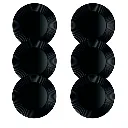 Lot De 6 Assiettes A Dessert Luminarc Harena Noir 19 cm (2).webp