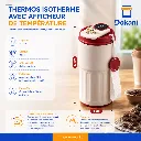 Thermos Isotherme Avec Afficheur De Température Beige 400 ml (1).webp