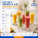 Lot De 6 Verres A Jus Havana 33 cl.webp