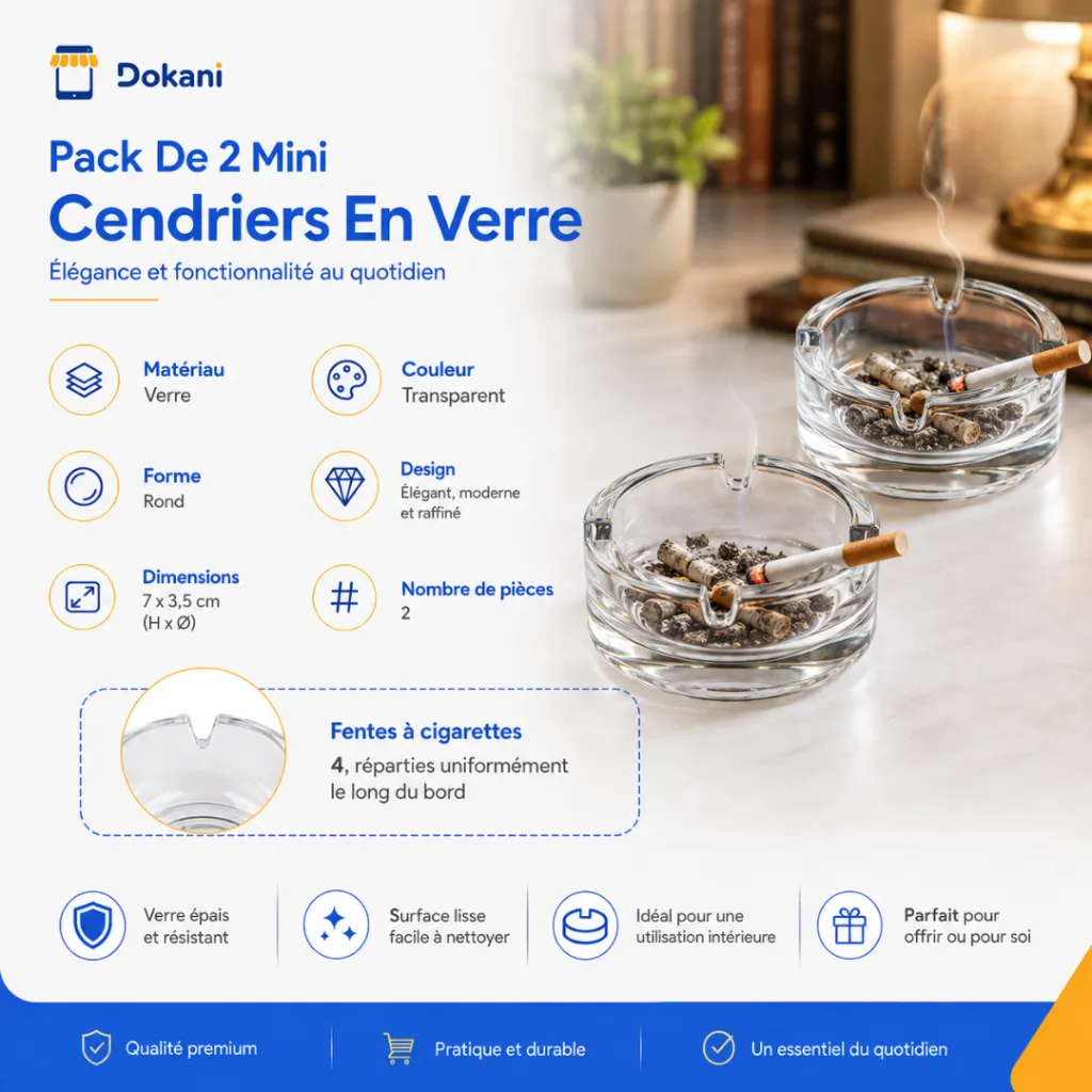 Pack De 2 Mini Cendriers En Verre 7 cm (2).webp