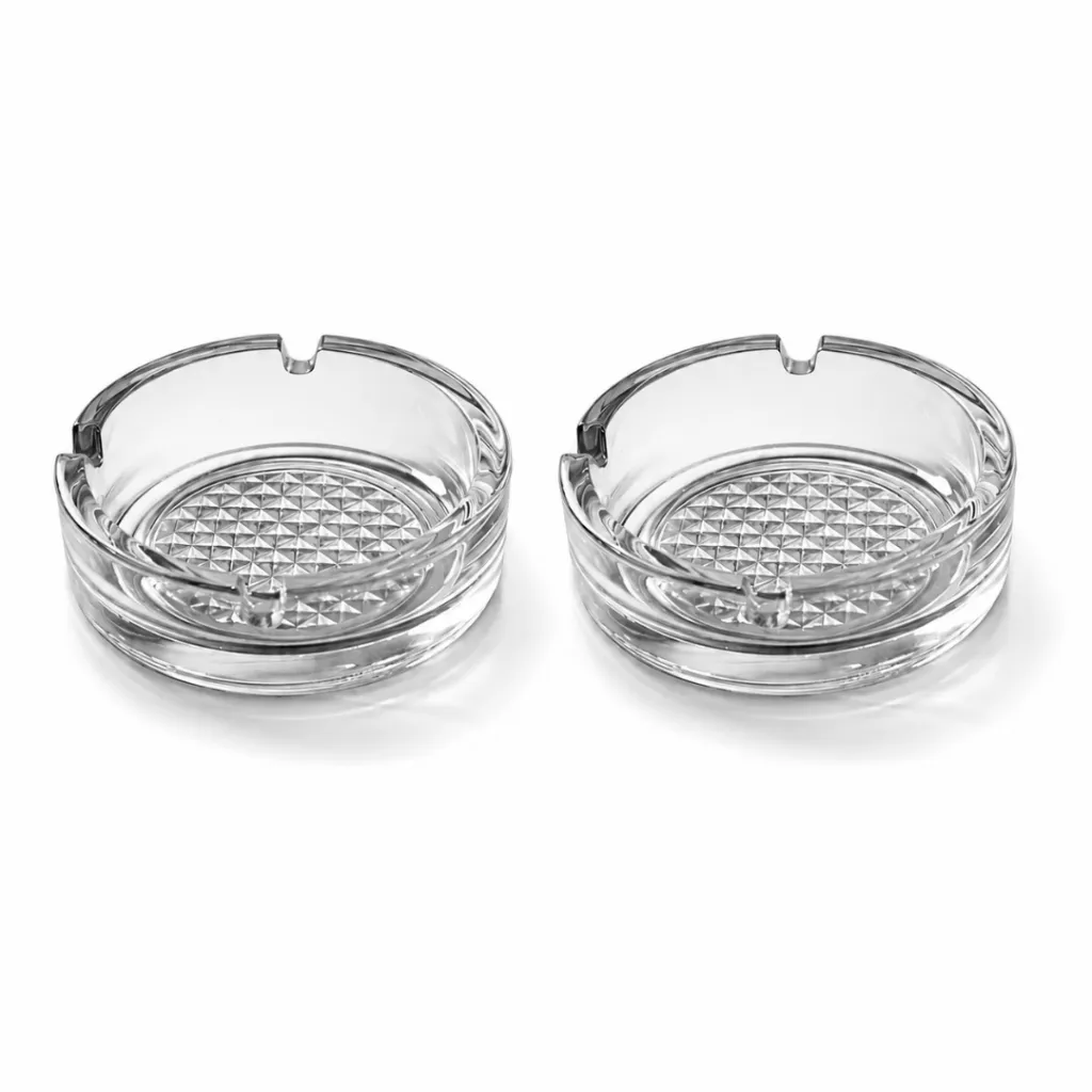 Pack De 2 Cendriers En Verre 10,5 cm (1).webp