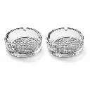 Pack De 2 Cendriers En Verre 10,5 cm (1).webp