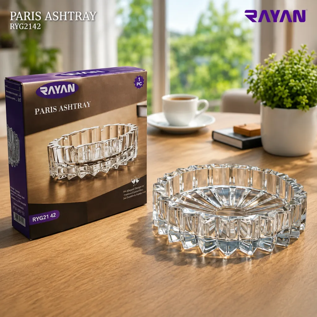 Cendrier En Verre RAYAN 13,5 cm (1).webp