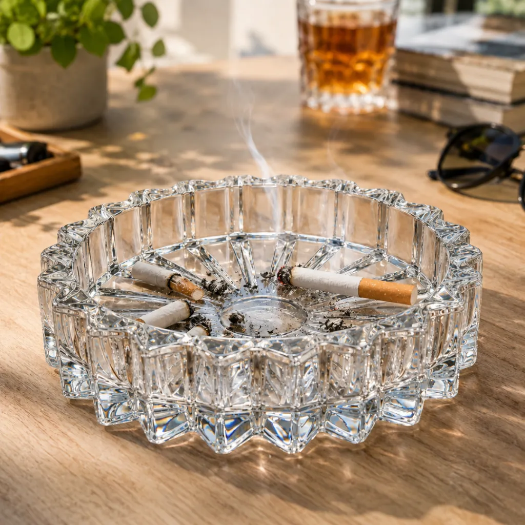 Cendrier En Verre RAYAN 13,5 cm (4).webp