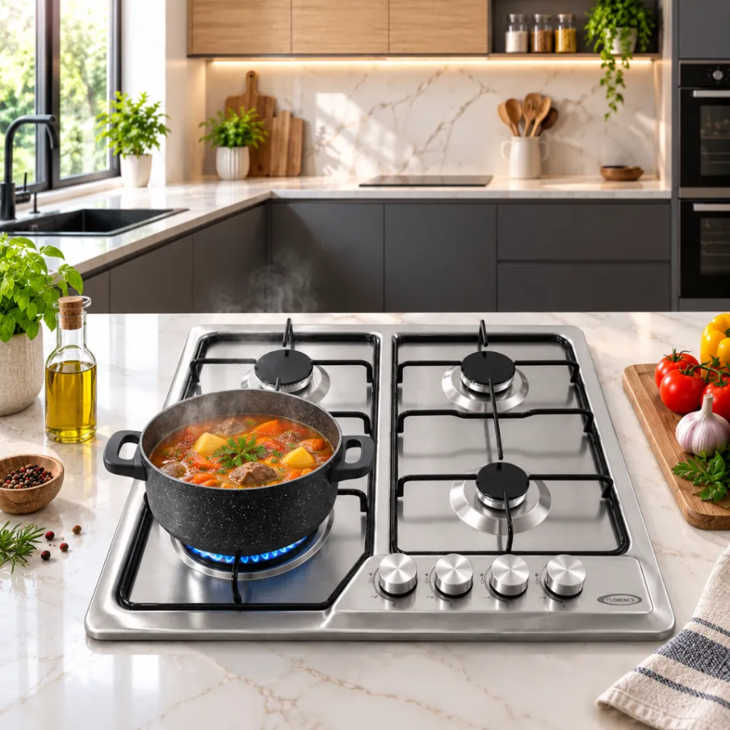 Plaque De Cuisson Encastrable En Inox 4 Feux Emaille- Florence (3).webp