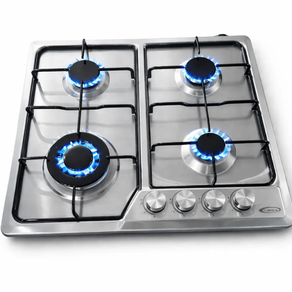 Plaque De Cuisson Encastrable En Inox 4 Feux Emaille- Florence (1).webp