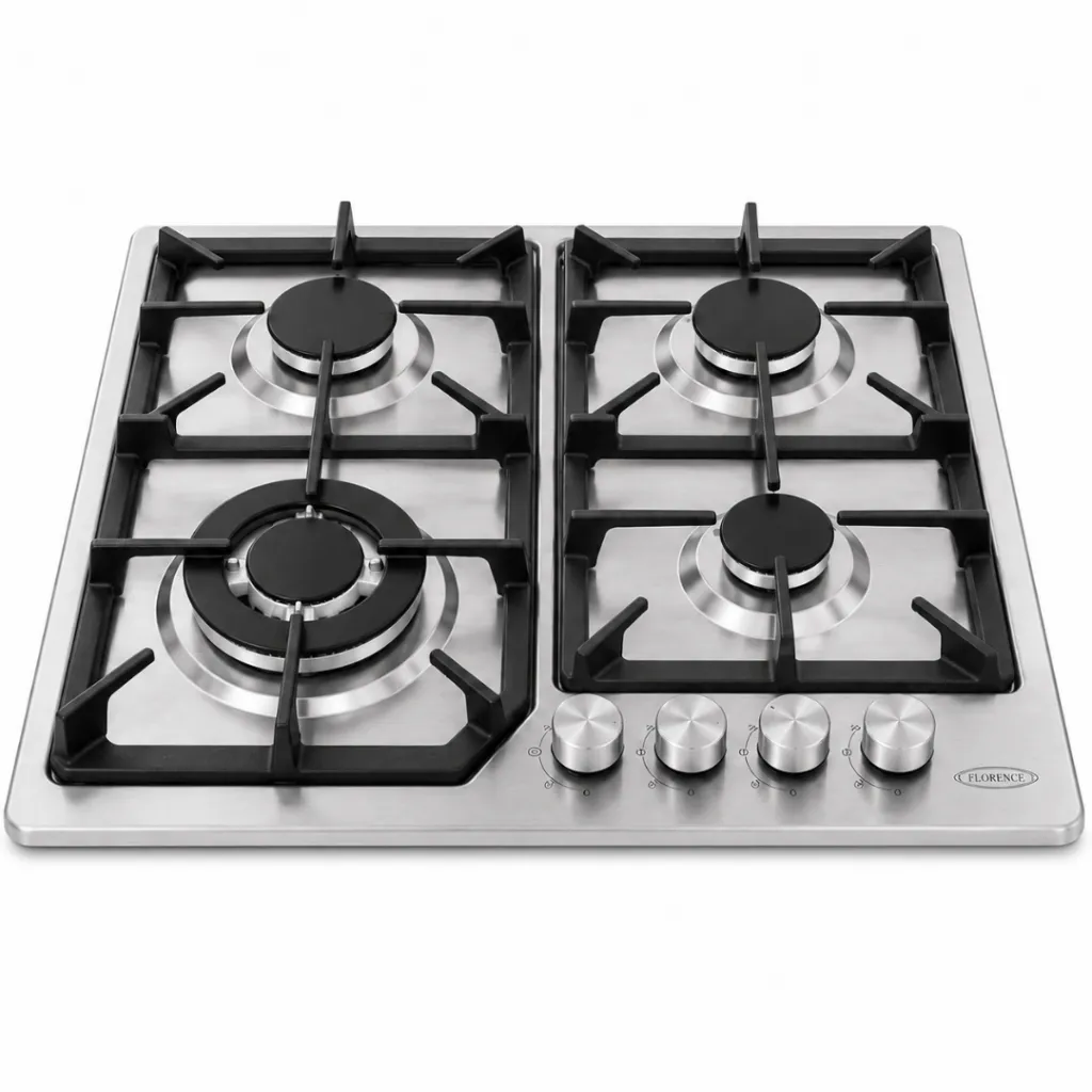 Plaque De Cuisson Encastrable En Inox 4 Feux Fonte- Florence (5).webp