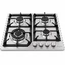 Plaque De Cuisson Encastrable En Inox 4 Feux Fonte- Florence (5).webp