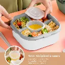 Lunch Box Isotherme carré 1200 ml Blanc (4).webp