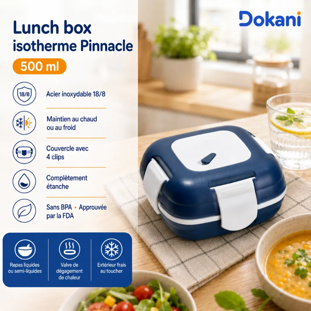 Lunch Box Isotherme Pinnacle 500 ml Bleu (2).webp