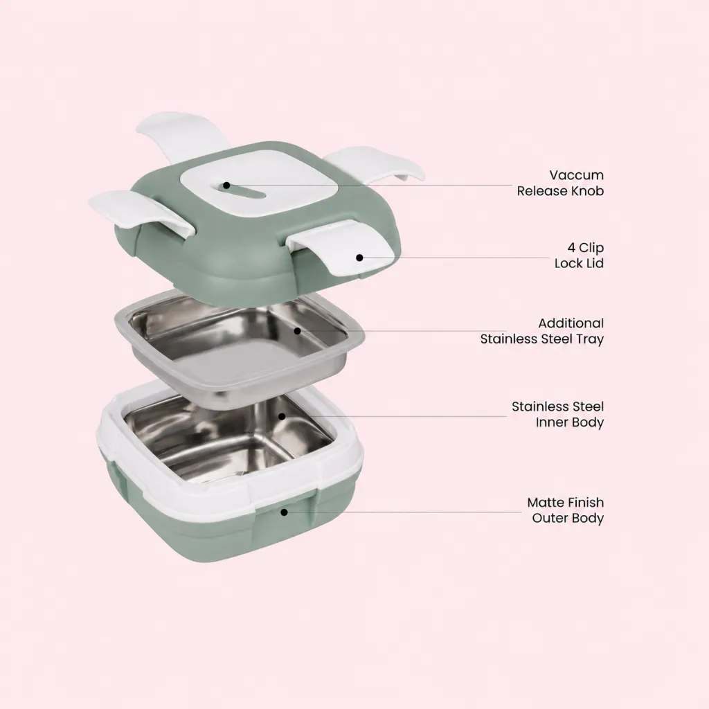 Lunch Box Isotherme Pinnacle 500 ml Vert (3).webp