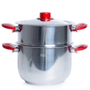 Couscoussier Inox HAS 12 Litres 28 cm