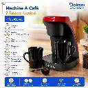 Machine a Café Avec 2 Tasses Lexical 450W Rouge (2).webp