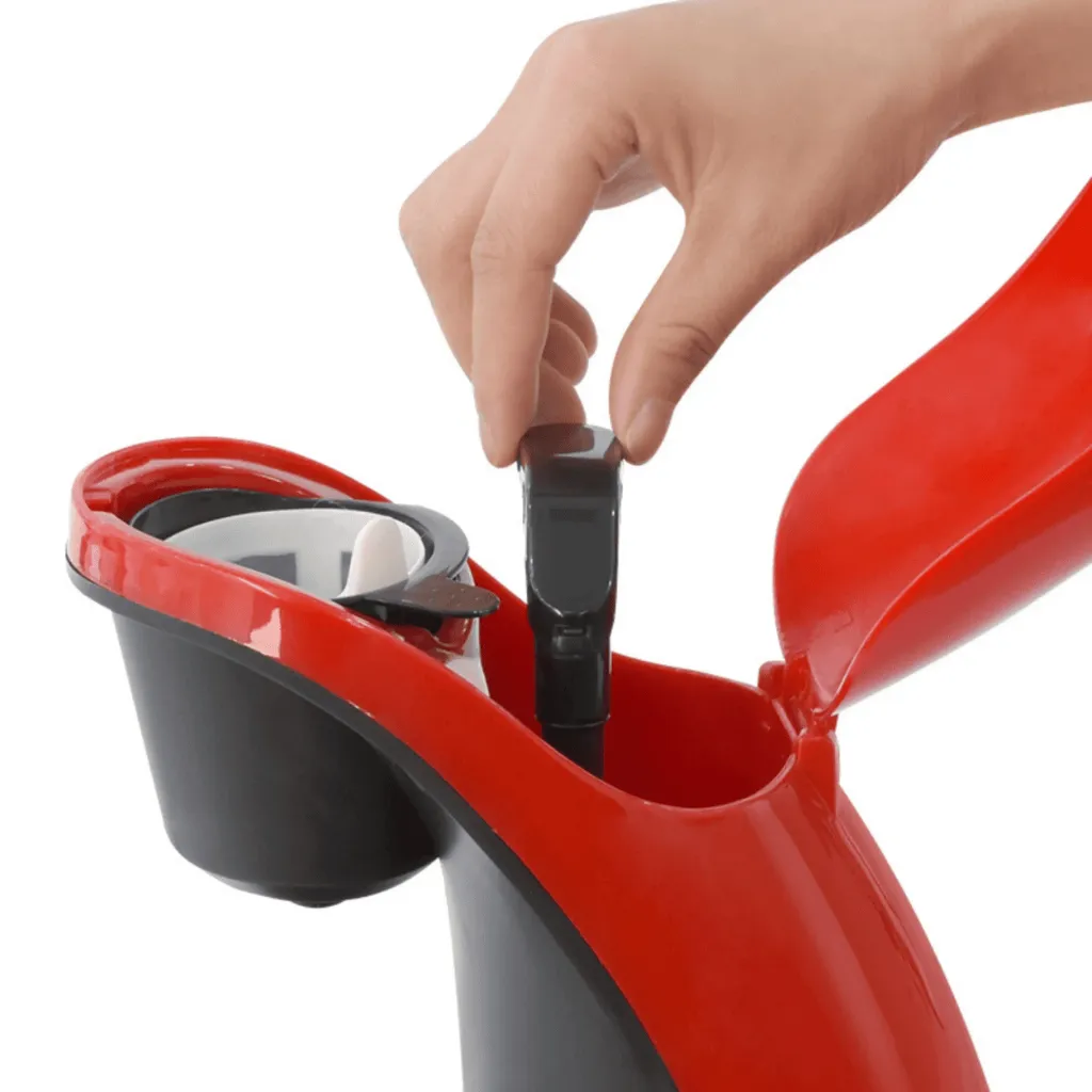 Machine a Café Avec 2 Tasses Lexical 450W Rouge (4).webp