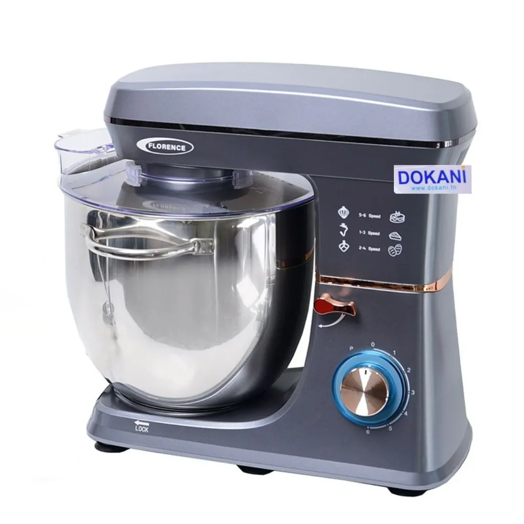 [SM-9213G] Robot Pétrin Florence 10L- 2200W Gris.webp