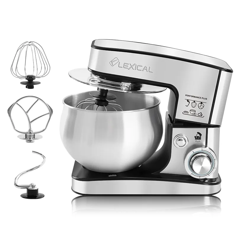 [LMB-1825] Robot Pétrin Lexical - 5 Litres - 1000W - Argent.webp