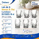 Lot de 6 Verres A Thé Luminarc ELYSEES 16 cl.webp