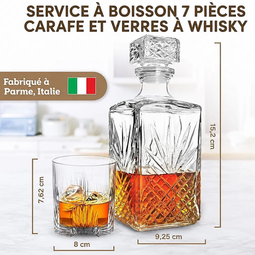 Service A Boisson Sélecta Bormioli Avec Carafe en verre (8).webp