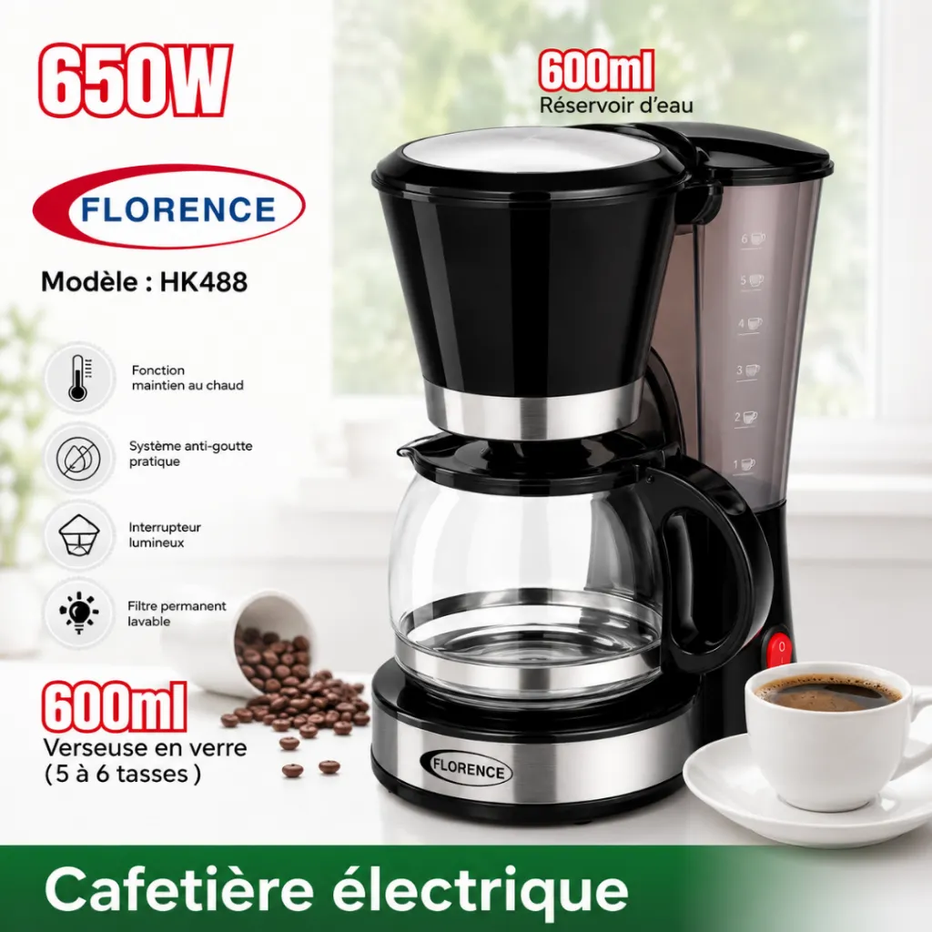 Cafetière Electrique Florence 0,6L 650W (2).webp