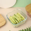 Ensemble de 3 Boîtes Frigoverre carré 3 Couvercle Bois Bambou.webp