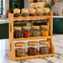 Set Porte Epices En Verre Avec Support En Bois 13 Pièces (6).webp