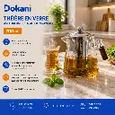 Théière En Verre Avec Infuseur En Acier Inoxydable 700 ml.webp