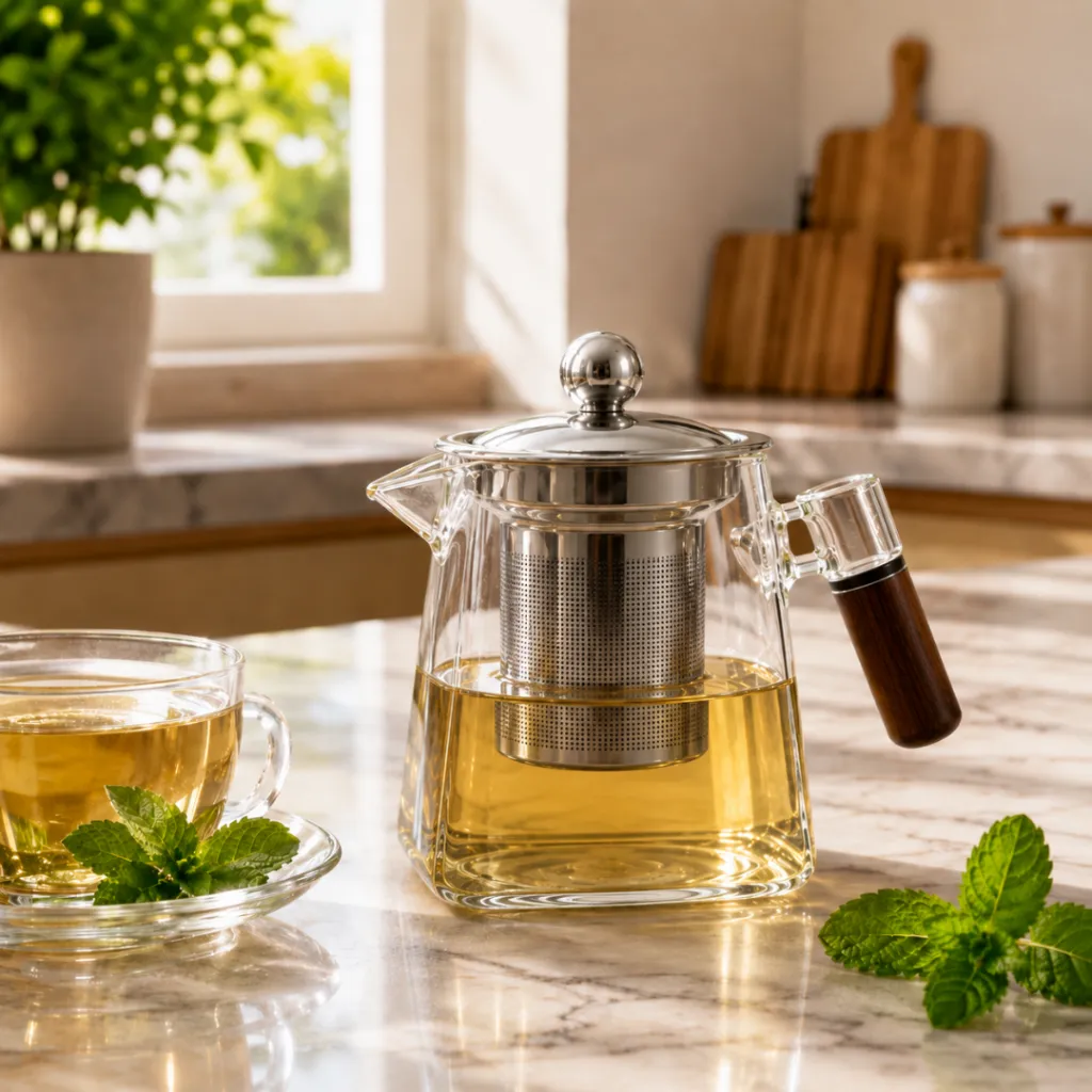 Théière En Verre Avec Infuseur En Acier Inoxydable 550 ml (1).webp