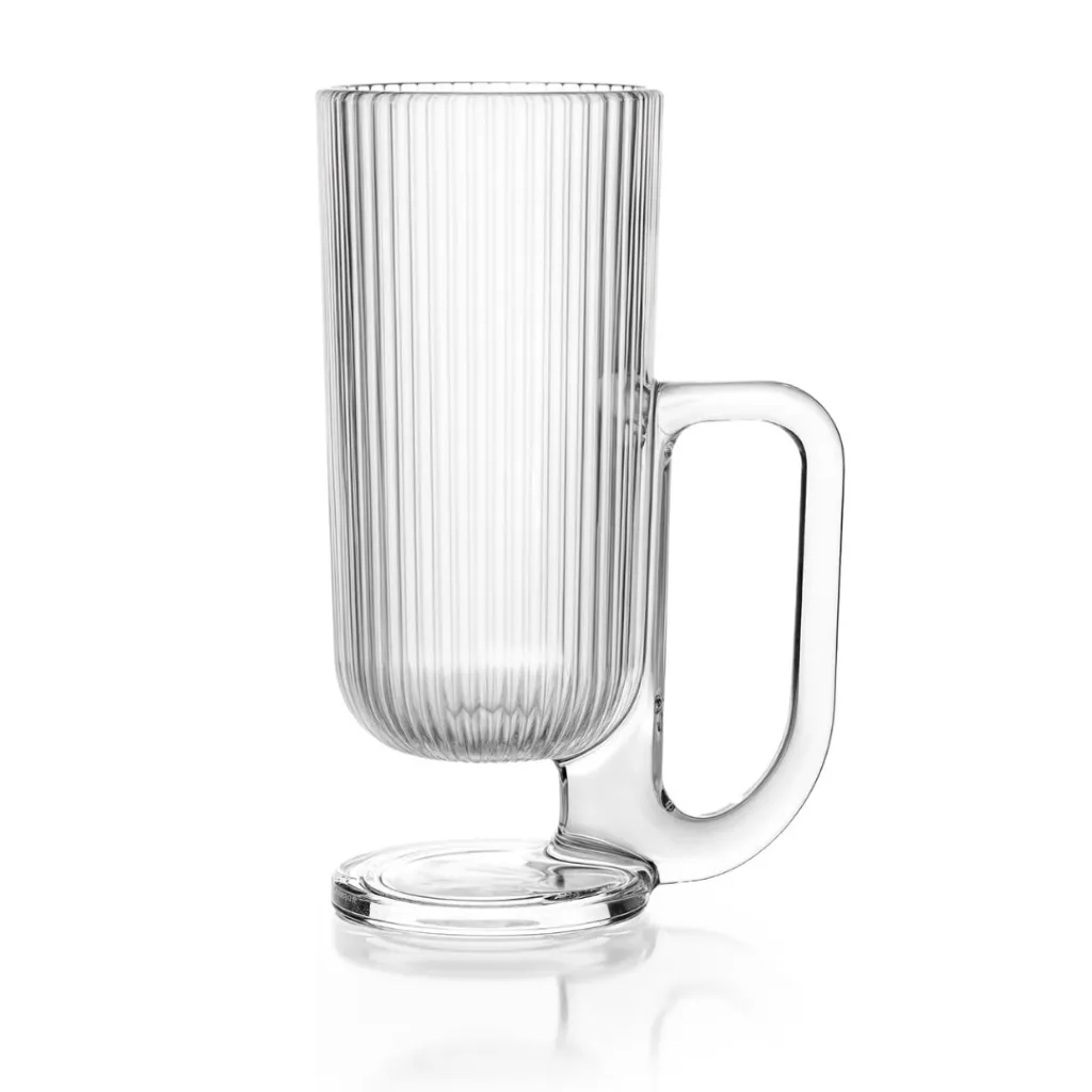 Lot De 3 Mugs En Verre Avec Anse Glint City Glass 260 ml