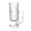 Lot De 3 Mugs En Verre Avec Anse Glint City Glass 260 ml