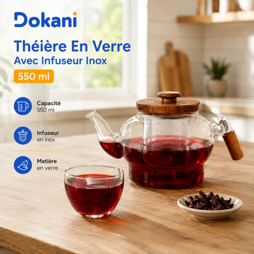 Théière En Verre Avec Infuseur Inox 550 ml (2).webp