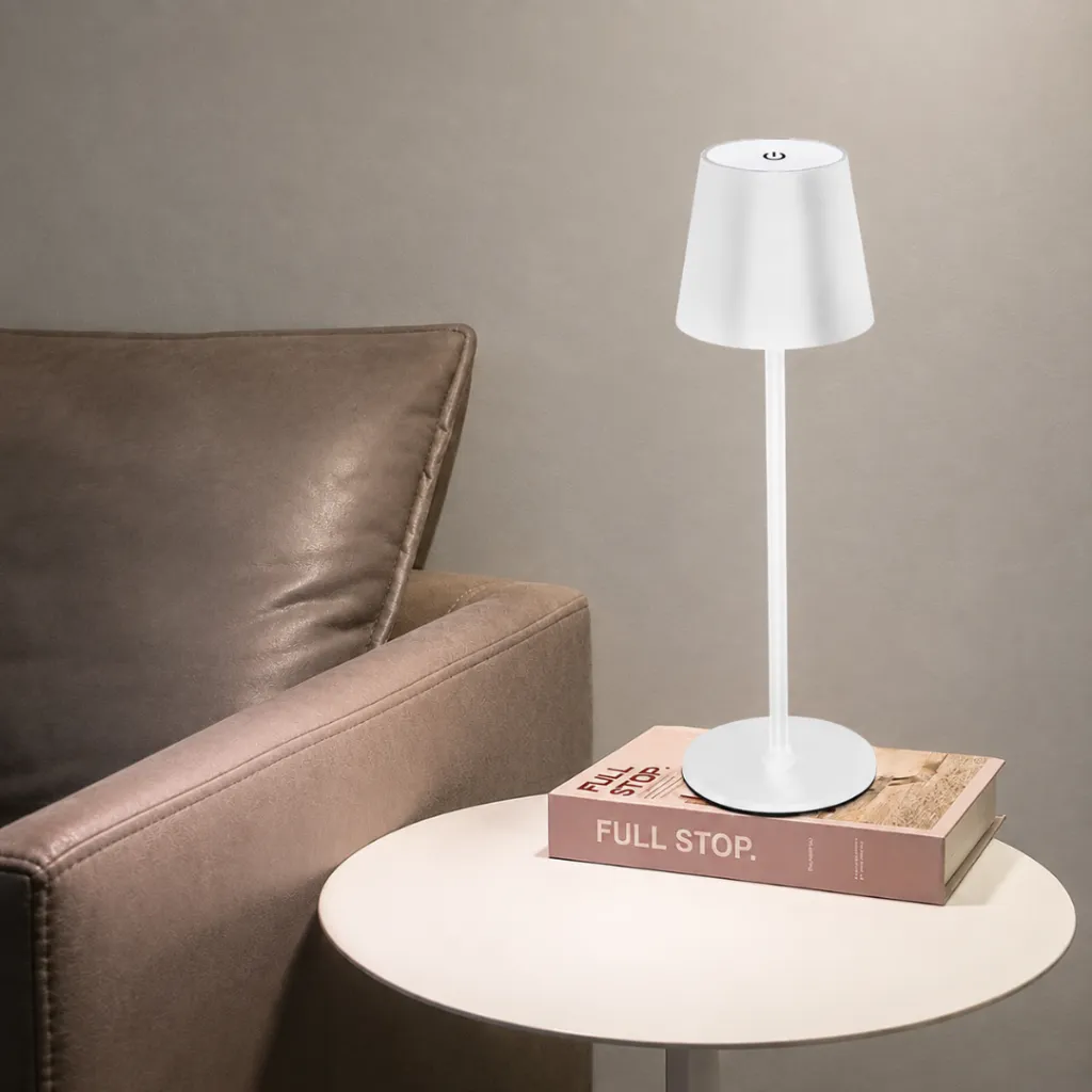 Lampe De Table Rechargeable Blanc (5).webp