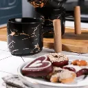 Service A Café Au Lait En Céramique Noir Marbre - 7 Pièces (5).webp
