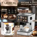 Machine A Café Expresso Multifonction 2 en 1 Avec Moulin – 1350W – 20 Bars (7).webp