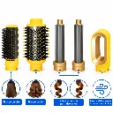 Brosse Coiffante Multifonction Lexical 6 en 1 – 1200 W -32000 RPM - Jaune (2).webp