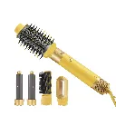 Brosse Coiffante Multifonction Lexical 6 en 1 – 1200 W -32000 RPM - Jaune (1).webp