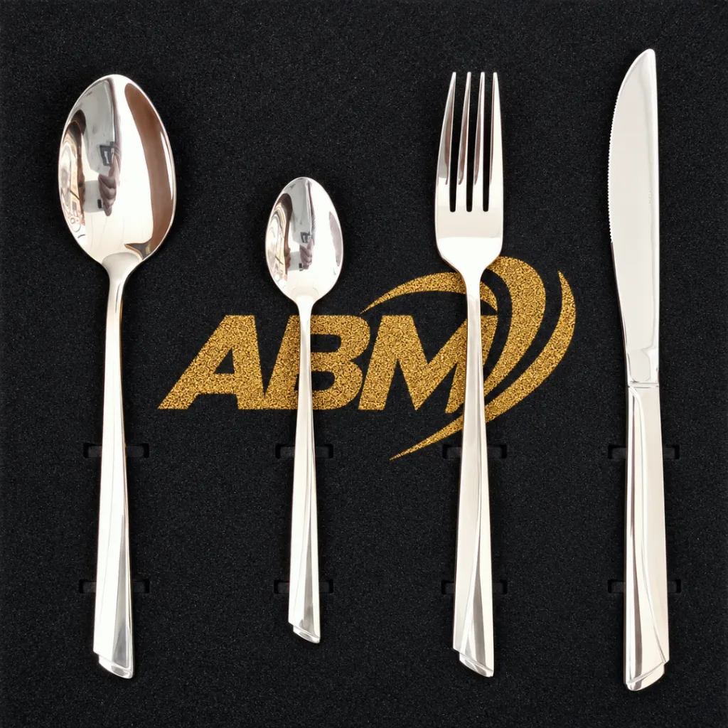 Coffret Ménagère De Cuisine ABM 72 Pièces Argent- P0168S (5).webp