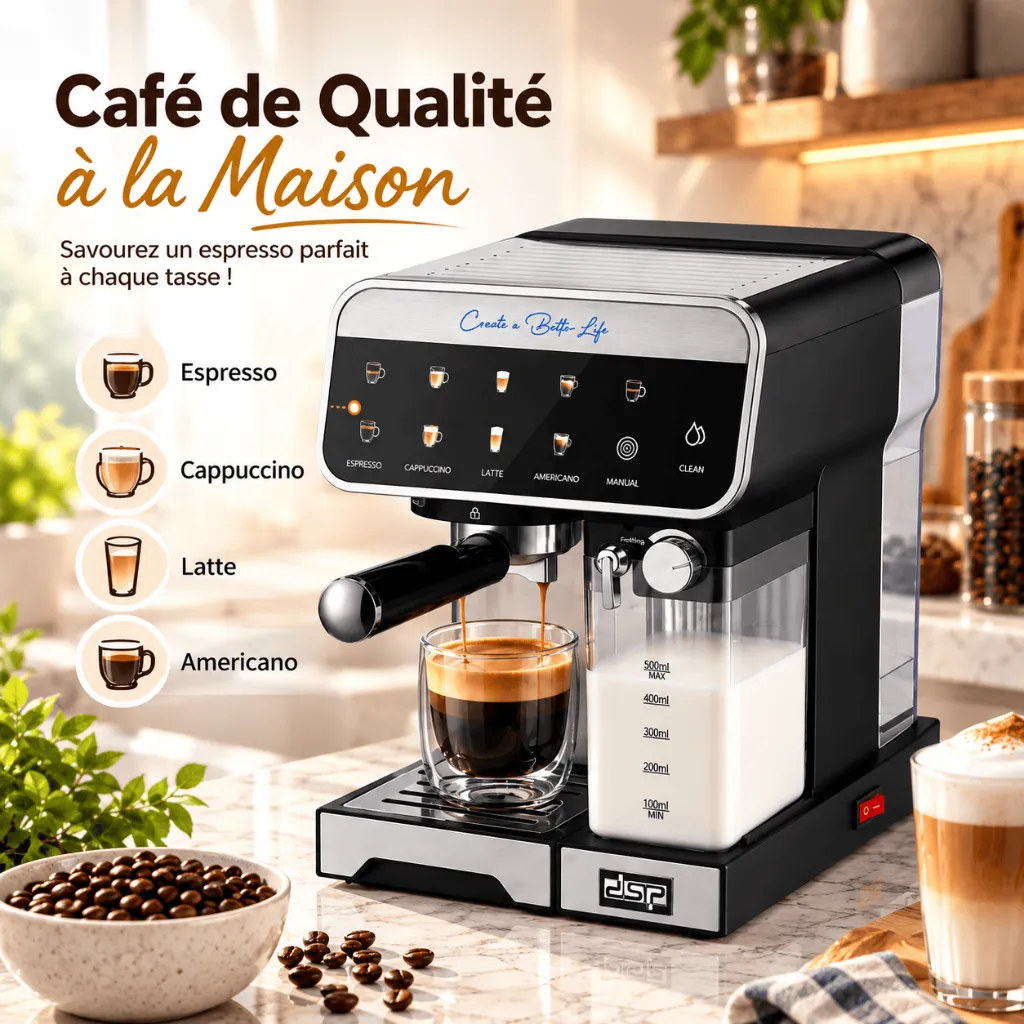 Machine A Café Expresso 10 En 1 DSP – 1350W – 20 Bar 1 (1).webp