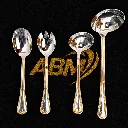 Coffret Ménagère De Cuisine ABM 72 Pièces Doré- P0167G (4).webp