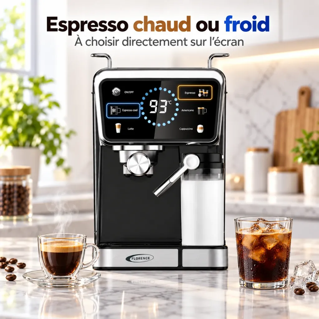 Machine A Café Expresso Florence 5 En 1 - HK429 1350 W .webp