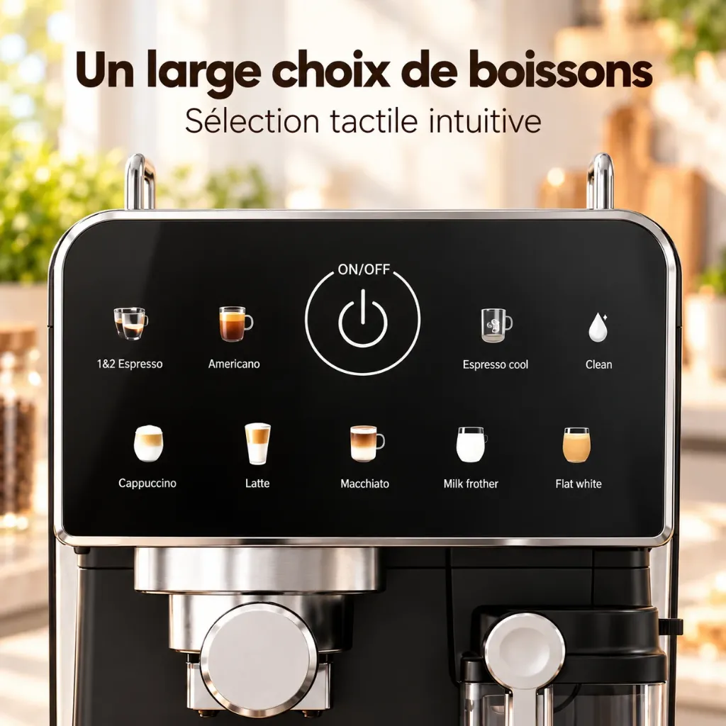Machine A Café Expresso Florence 9 En 1 - HK470- 1350 W.webp