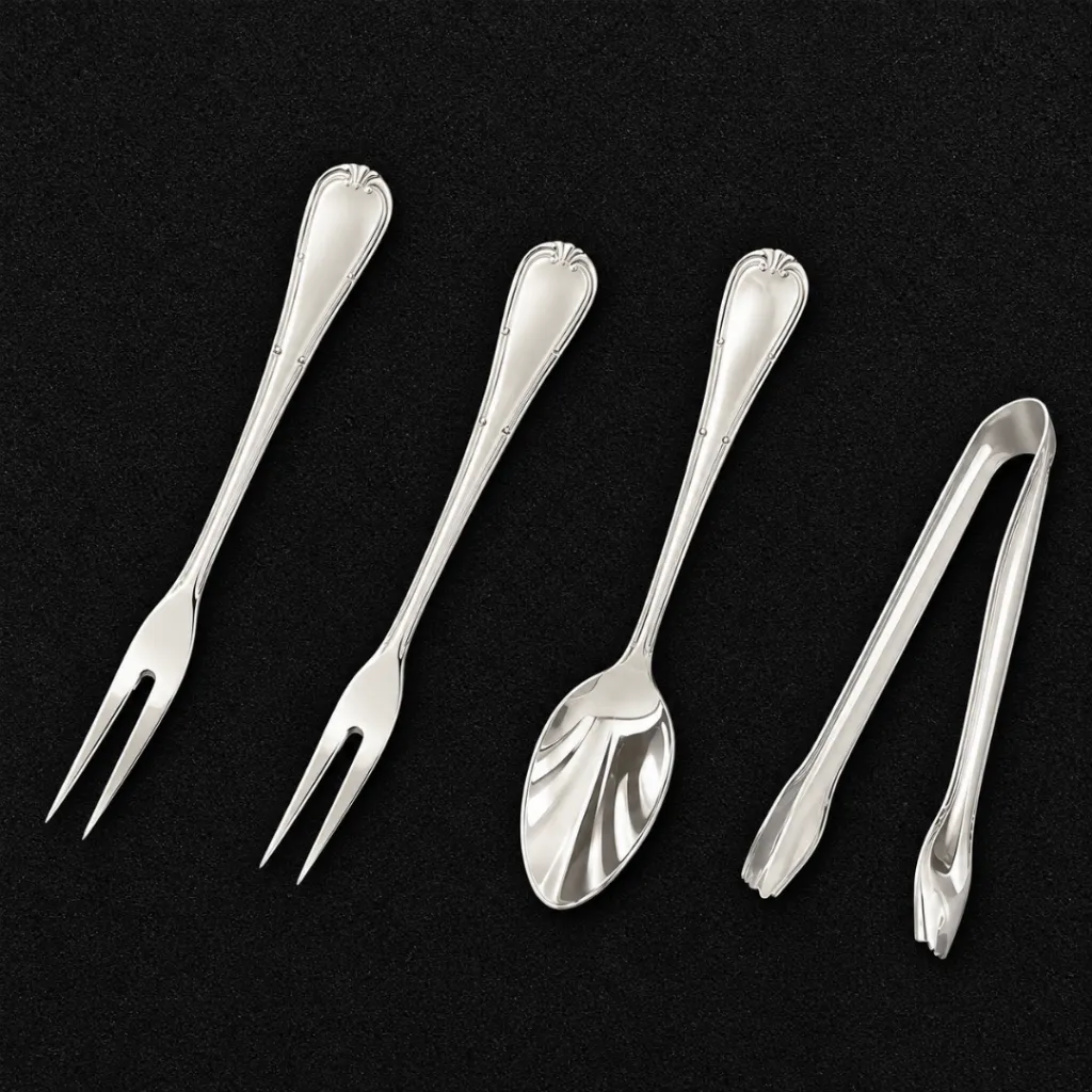 Coffret Ménagère De Cuisine ABM 72 Pièces Argent- P0167S (5).webp