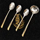 Coffret Ménagère De Cuisine ABM 72 Pièces Doré- P0168G (4).webp
