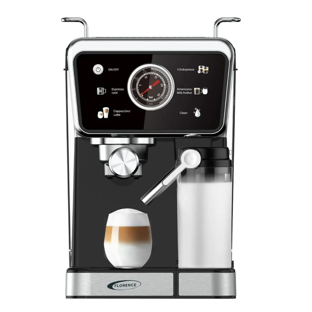 [HK457] Machine à Café 5 en 1 Florence 1350W HK457 avec Afficheur LED – Expresso & Capsules.webp