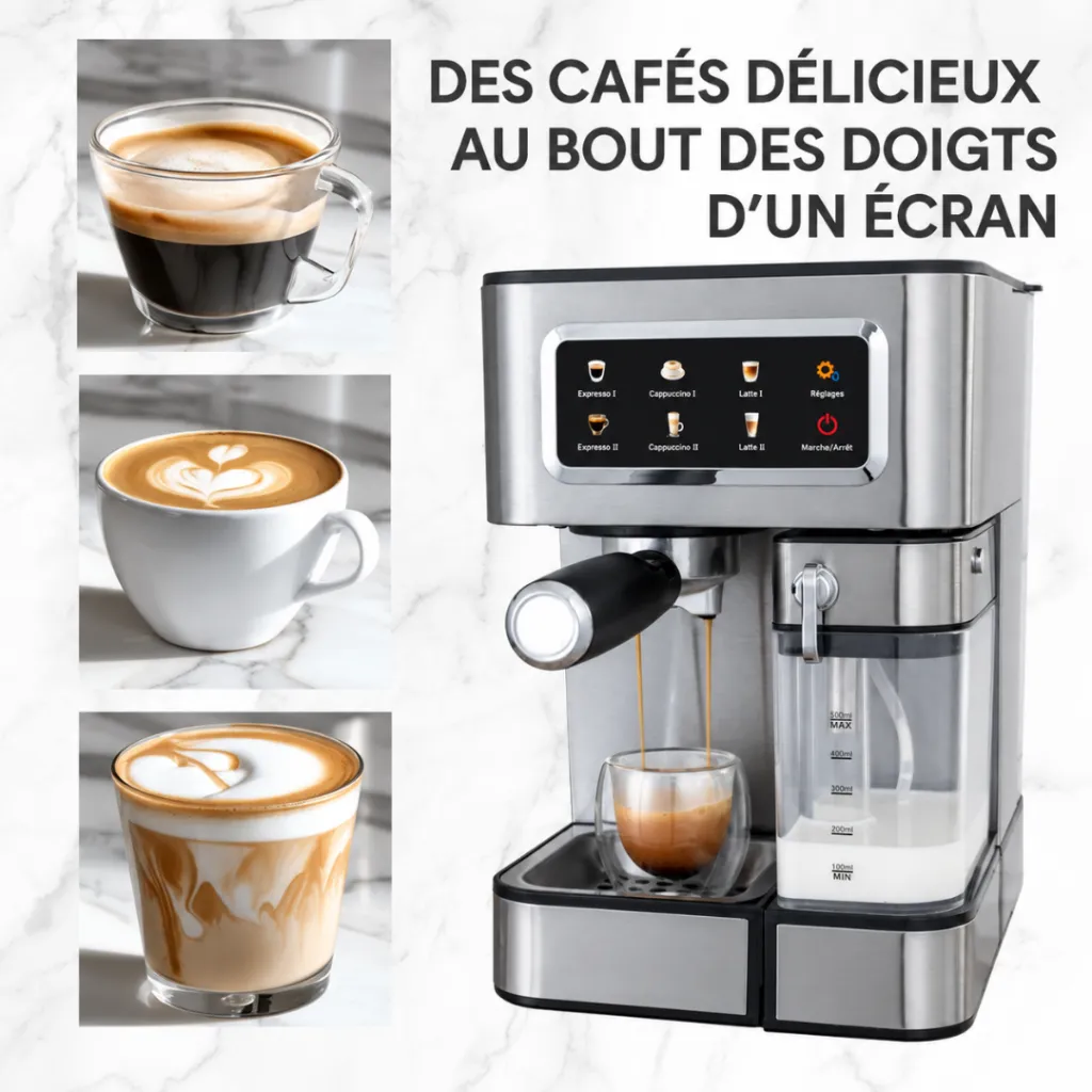 Machine A Café Express 6En1 Lexical LEM-0662 - 20 Bars - 1350W (4).webp