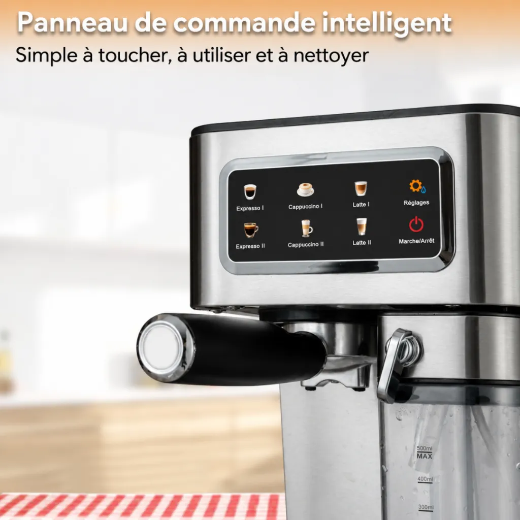 Machine A Café Express 6En1 Lexical LEM-0662 - 20 Bars - 1350W (3).webp