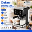 Machine A Café Expresso Et Capsule 5 En 1 Florence 1350W.webp