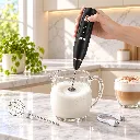 Mousseur à Lait 2 en 1 Rechargeable DSP 4W - Noir4.webp