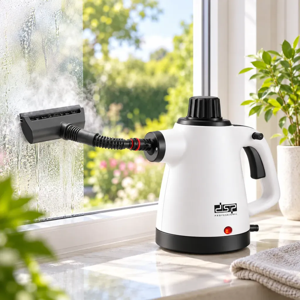 Nettoyeur Vapeur Electrique DSP – 350ml – Blanc